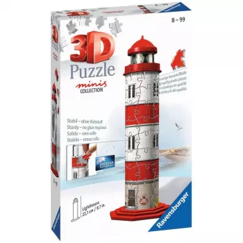 54 dalių dėlionė 3D Mini švyturys