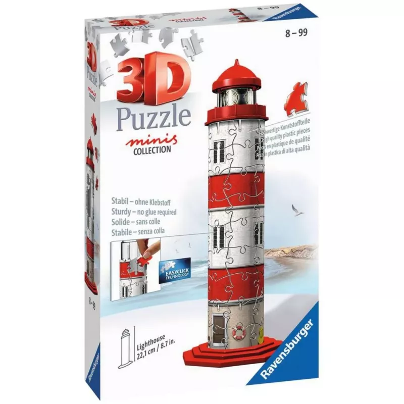 54 dalių dėlionė 3D Mini švyturys
