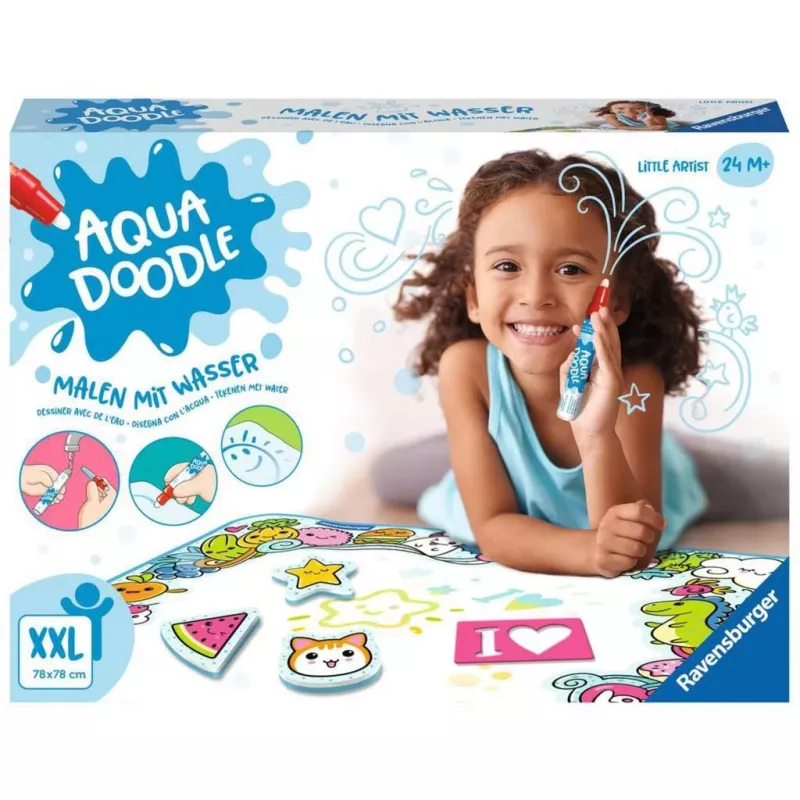Vaikų vandens piešimo kilimėlis Ravensburger Little Artist Įvairiaspalvis
