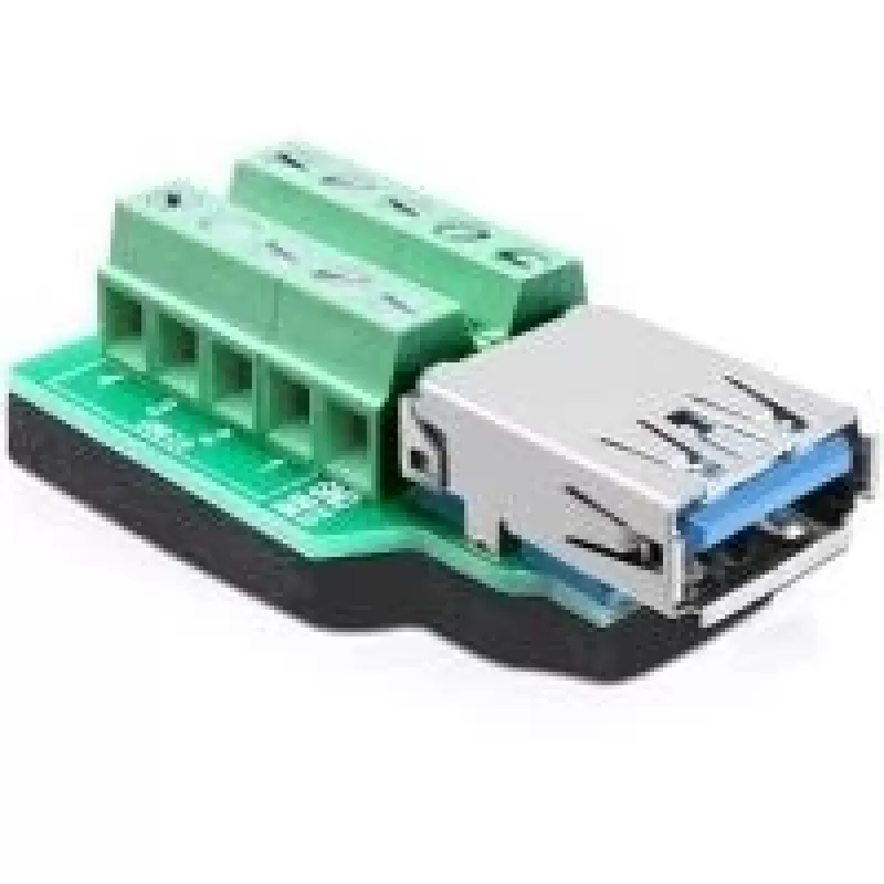 Kabelio jungčių adapteris DeLOCK 65370 USB 3.0-A 10 kontaktų Juoda Žalia Sidabrinė