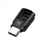 LogiLink USB-C DAC garso adapteris. USB-C/M į 3,5 mm/F. Juoda