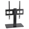 TV stovas MACLEAN MC-450 32–65 colių televizoriams, maks. apkrova 40 kg, VESA iki 400×400, stalinis / ant stalo