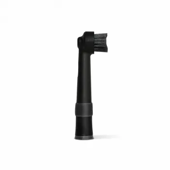 happybrush ECO R2 pakaitinės šepetėlių galvutės, juodos, 3 vnt.