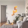 Nuotaikos apšvietimas Nanoleaf Elements medžio išvaizdos šešiakampių plėtimosi rinkinys 3 vnt.