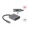 DeLOCK USB Type-C skirstytuvas DP Alt Mode į 2 x HDMI MST 3840x2160