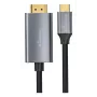 USB-C į HDMI vaizdo adapterio kabelis MediaRange MRCS217 1,8 m, USB-C (DisplayPort Alt Mode) į HDMI išvestį