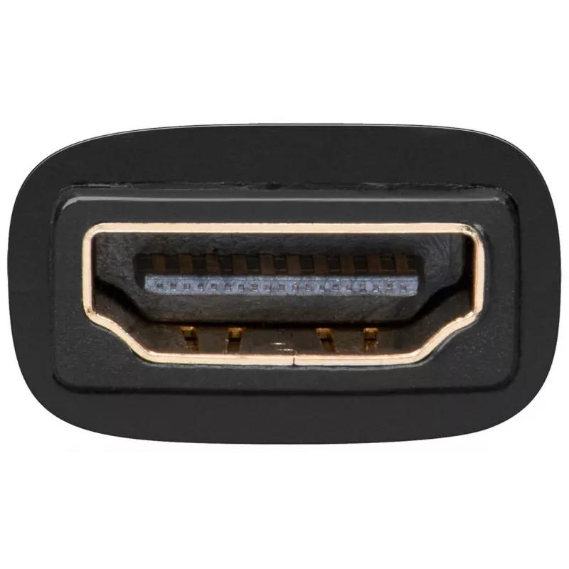 Wentronic Goobay HDMI™ / DVI-I adapteris, HDMI standartinis lizdas (A tipas), juodas - 19 kontaktų HDMI™ lizdas > DVI (24+5) lizdas (68690)