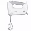 Rankinis plaktuvas Bosch MFQ36480 – 450 W, 5 greičių su turbo, pilka/baltas, plakikliai ir tešlos kabliai
