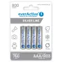 Pakartotinai įkraunamos AAA NiMH baterijos everActive EVHRL03-800 – 1.2 V, 4 vnt., cilindrinės 44.5×10.5 mm