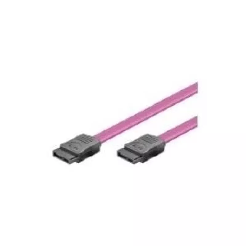 Wentronic Goobay HDD S-ATA kabelis 1,5 Gbit/s / 3 Gbit/s, raudonas, 0,5 m - S-ATA L tipo > L tipo (50915)