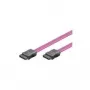 Wentronic Goobay HDD S-ATA kabelis 1,5 Gbit/s / 3 Gbit/s, raudonas, 0,5 m - S-ATA L tipo > L tipo (50915)