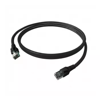 ZVK EasyLan CP1KSBSBS0030 FlexBoot Cat.6 komutacinis kabelis ekranuotas juodas 3,0 m (CP1KSBSBS0030)