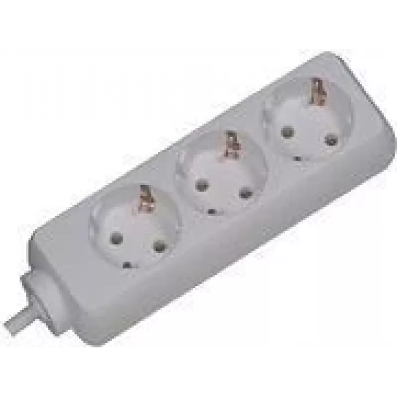 Maitinimo ilgintuvas Bachmann 3x Schuko H05VV-F 3G 1,50mm² 16A/3680W 3m