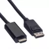 DisplayPort laidas VALUE DP - UHDTV M/M 7,5 m