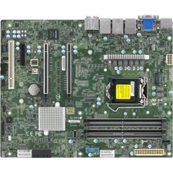 Super Micro SUPERMICRO X12SCA-F - pagrindinė plokštė - ATX - LGA1200 lizdas - W480 mikroschemų rinkinys - USB-C Gen2, USB 3.2 Gen 1, USB 3.2 Gen 2 - Gigabit LAN, 2.5 Gigabit LAN - integruota grafika - H