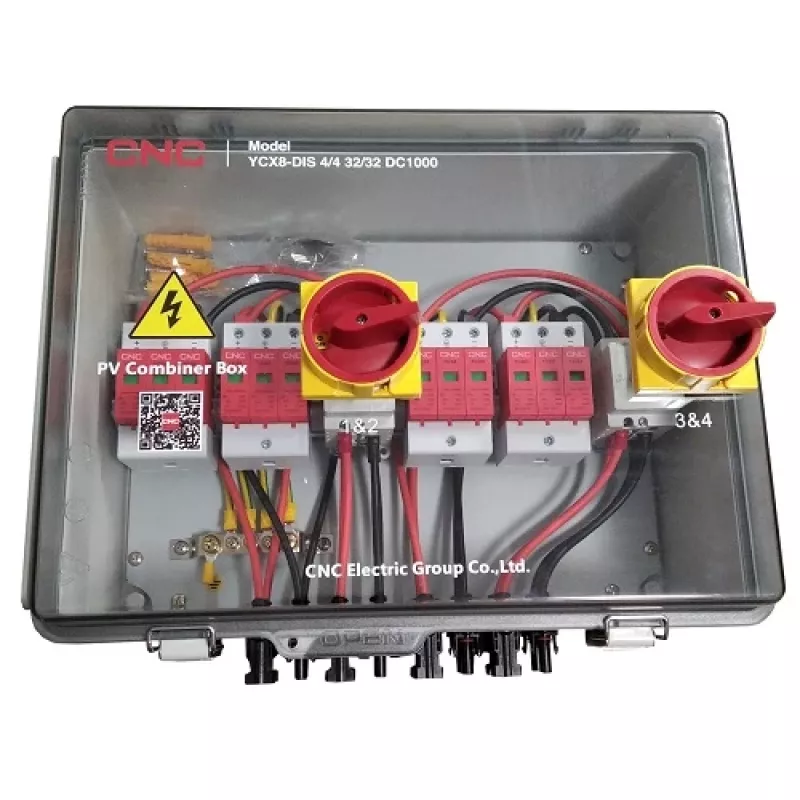 PV kombaineris HiSmart NV822317 DC 4 įėjimai-4 išėjimai IP66
