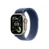 Dirželis Apple MFT74ZM/A išmaniajam laikrodžiui mėlynas titano poliesterio spandekso nailono