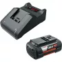 Baterijos paleidimo rinkinys Bosch GBA 36V 6.0Ah su AL 36V-20 įkrovikliu, juodas