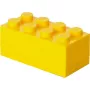 LEGO lunch container Room Copenhagen 4012 — polypropylene (PP), geltonas, 92×46×43 mm, 1 vnt.