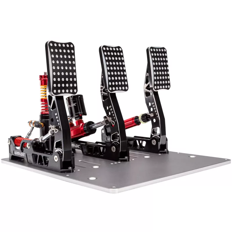 Simagic P2000 hidraulinis pedalų komplektas, 200 kg apkrovos jutiklis