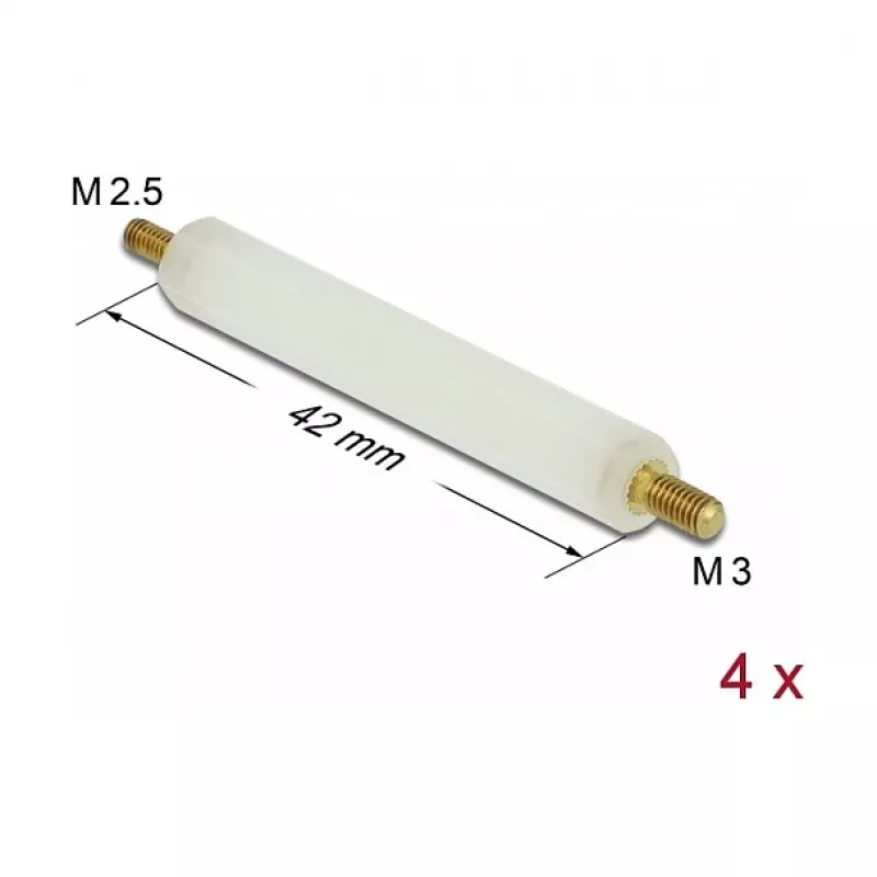Montavimo rinkinys DeLOCK 60238 Natural plastikinis