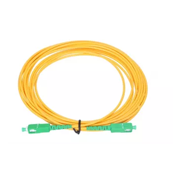 Extralink SC/APC–SC/APC vienmodis komutacinis kabelis G.657A 3 mm, 2 m