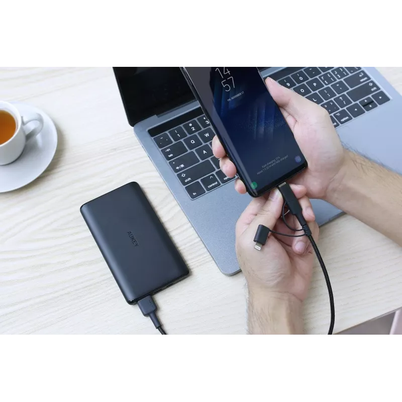 AUKEY CB-BAL5 Lightning kabelis 1.2m