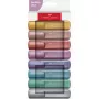 Marker Faber-Castell Textliner 46 Metallic 8 vnt.