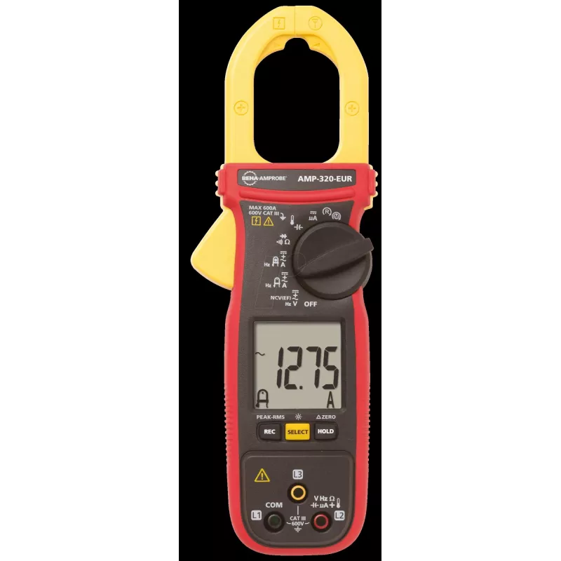 “Fluke” srovės matavimo replės AC/DC 600A ACDC TRMS AMP-320-EUR (4560615)