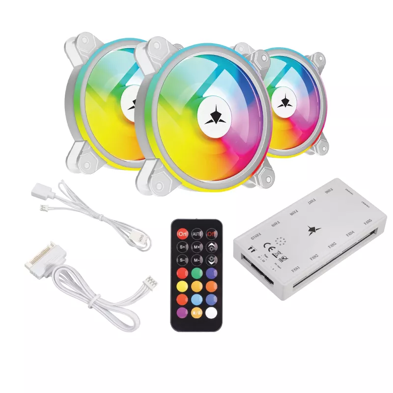 ARGB apšvietimo rinkinys White Shark Nebula-2 5V RGB (modelis NEBULA-2-W)