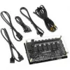 Lamptron Auto-Controller CT630 PWM ARGB — kompaktiškas PWM ARGB ventiliatorių valdiklis, juodas