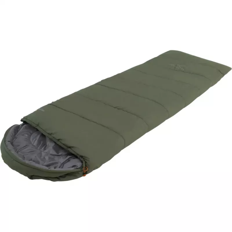 Miegmaišis easy camp Raven II Square -3°C, alyvuogių žalumo, modelis 240208