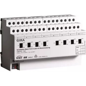 GIRA perjungimo pavara 8 krypčių REG KNX/EIB 16A C-Last 104600 (104600)