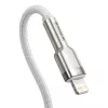 Baseus Cafule laidas 2 m Lightning į USB C greitas įkrovimas ir duomenų perdavimas