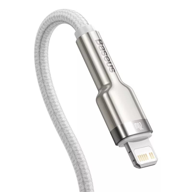 Baseus Cafule laidas 2 m Lightning į USB C greitas įkrovimas ir duomenų perdavimas
