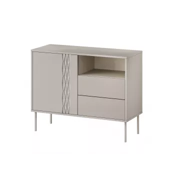 Cama 1D2S TRESSE komoda 100x40x75 kašmyro matinis