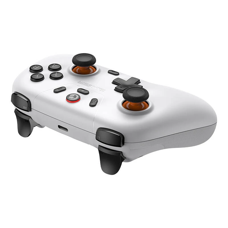 Belaidis žaidimų valdiklis GameSir T4n Lite White Bluetooth suderinamas, belaidis, įkraunamas