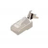 RJ45 jungtis Extralink CAT6A FTP 8P8C, permatoma, kištukas/lizdas, 1 vnt.