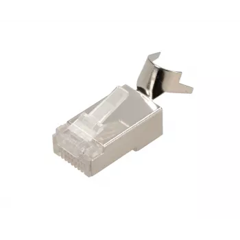 RJ45 jungtis Extralink CAT6A FTP 8P8C, permatoma, kištukas/lizdas, 1 vnt.