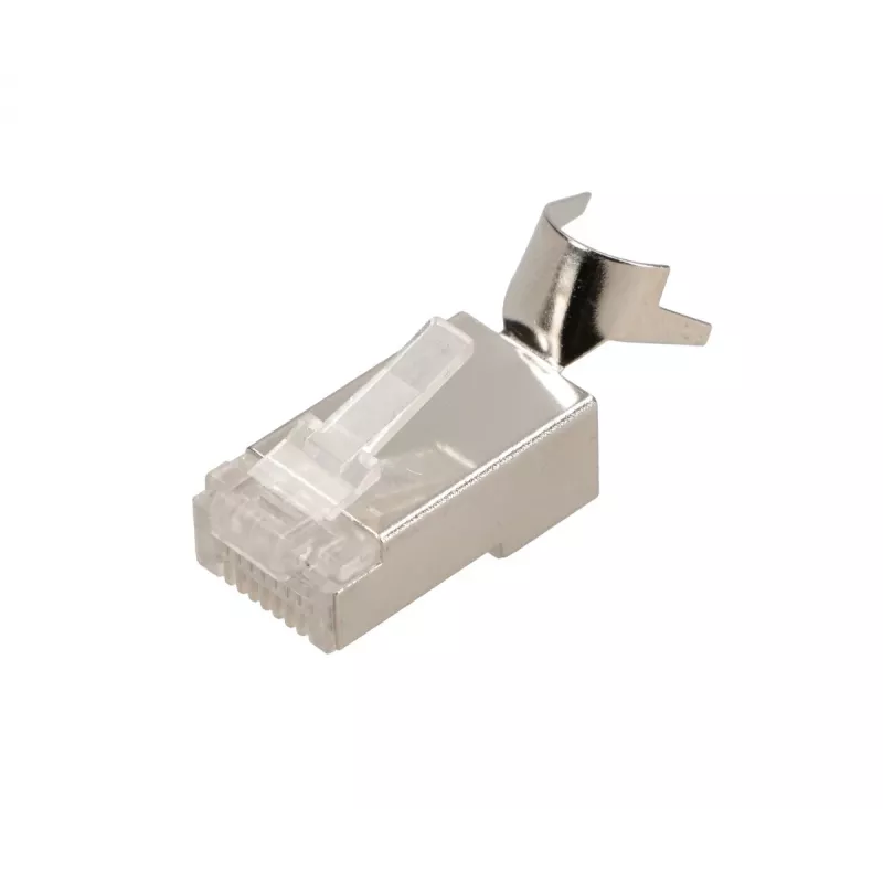 RJ45 jungtis Extralink CAT6A FTP 8P8C, permatoma, kištukas/lizdas, 1 vnt.