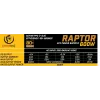 Maitinimo blokas RAPTOR 600W BRONZE 80+, Vienguba linija, DC-DC