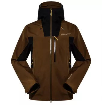 Vyriškas Berghaus striukė su gobtuvu, hibridinis modelis, M dydis, ruda