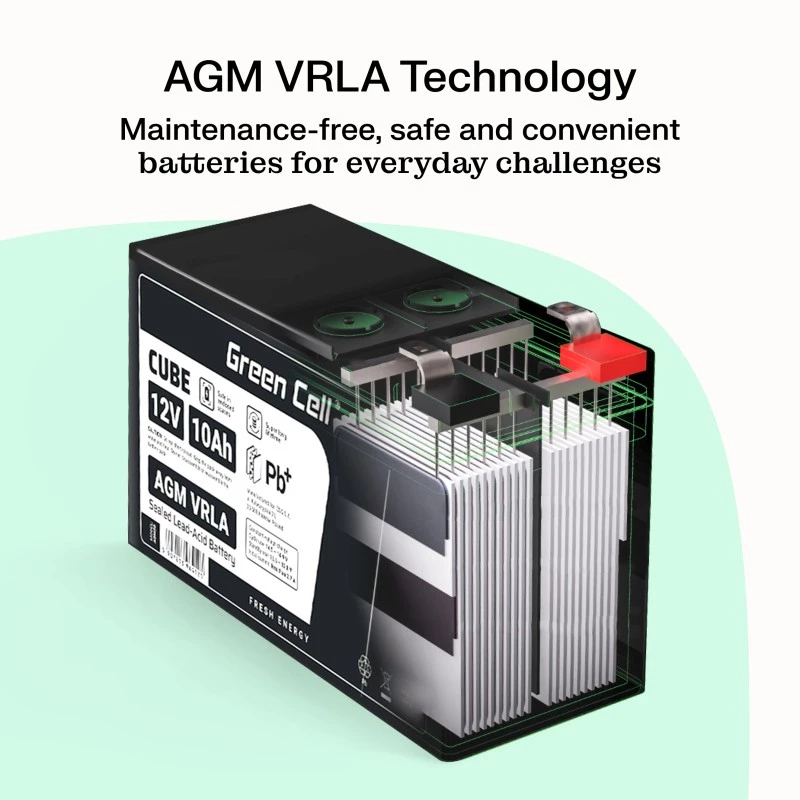 Baterija AGM VRLA 12V 55Ah IP54