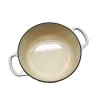 Le Creuset Signature Roaster apvalus baltas 20 cm