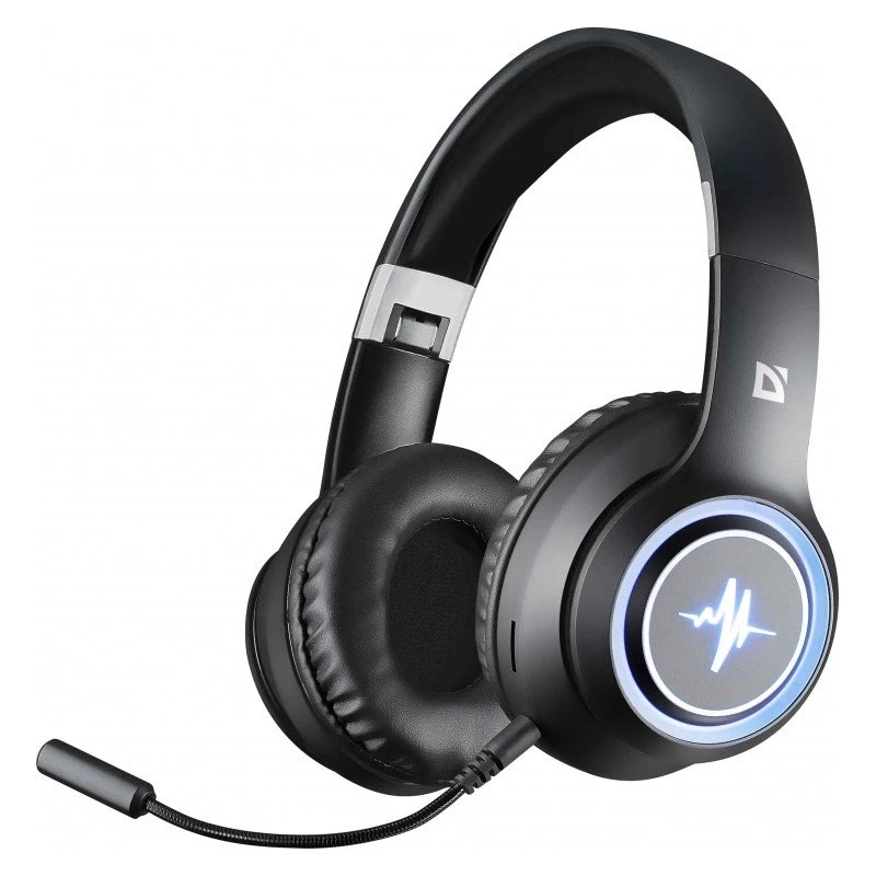 DEFENDER Bluetooth ausinės FREEMOTION B571 juodos LED