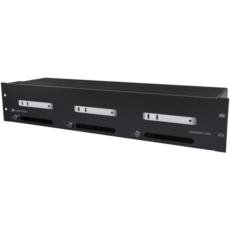 Stovo montavimo rinkinys Sonnet RACK-MIN-3X, juodas, stovo priedas serveriui/garso įrangai