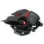 Žaidimų pelė Mad Catz R.A.T. 8+ — dešiniarankė, optinė, 16000 DPI, 11 mygtukų, USB Type-A, 145 g