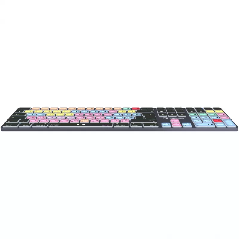 Klaviatūra LogicKeyboard LKB-PT-TM — Full-size (100%) Bluetooth QWERTZ Vokiečių, Titano Pilka