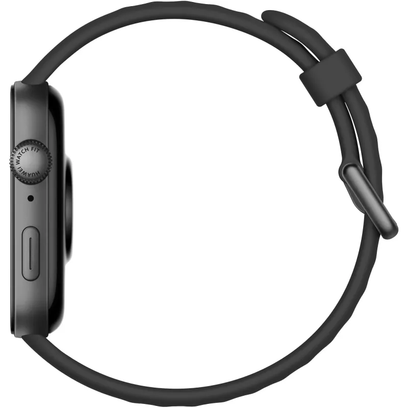 Huawei WATCH Fit 3 4.62 cm (1.82 inch) AMOLED 43.2 mm Skaitmeninis 408 x 480 pikselių Liečiamas ekranas Juodas Wi-Fi GPS (palydovas)