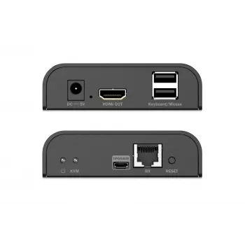 Digitus HDMI KVM IP imtuvas 4K/60Hz laidinis 200m